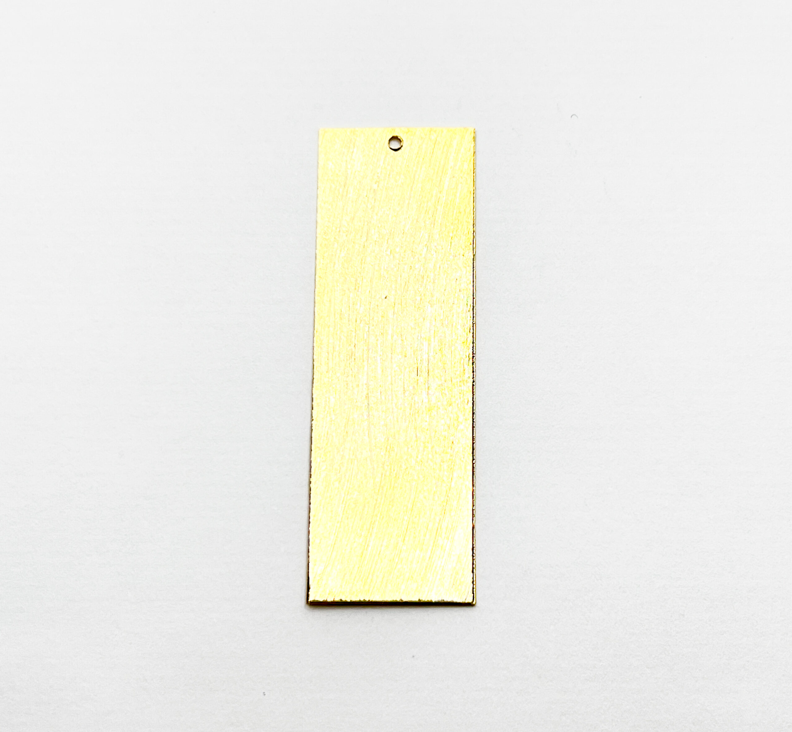Chapa Dorada Rectangular 45mm