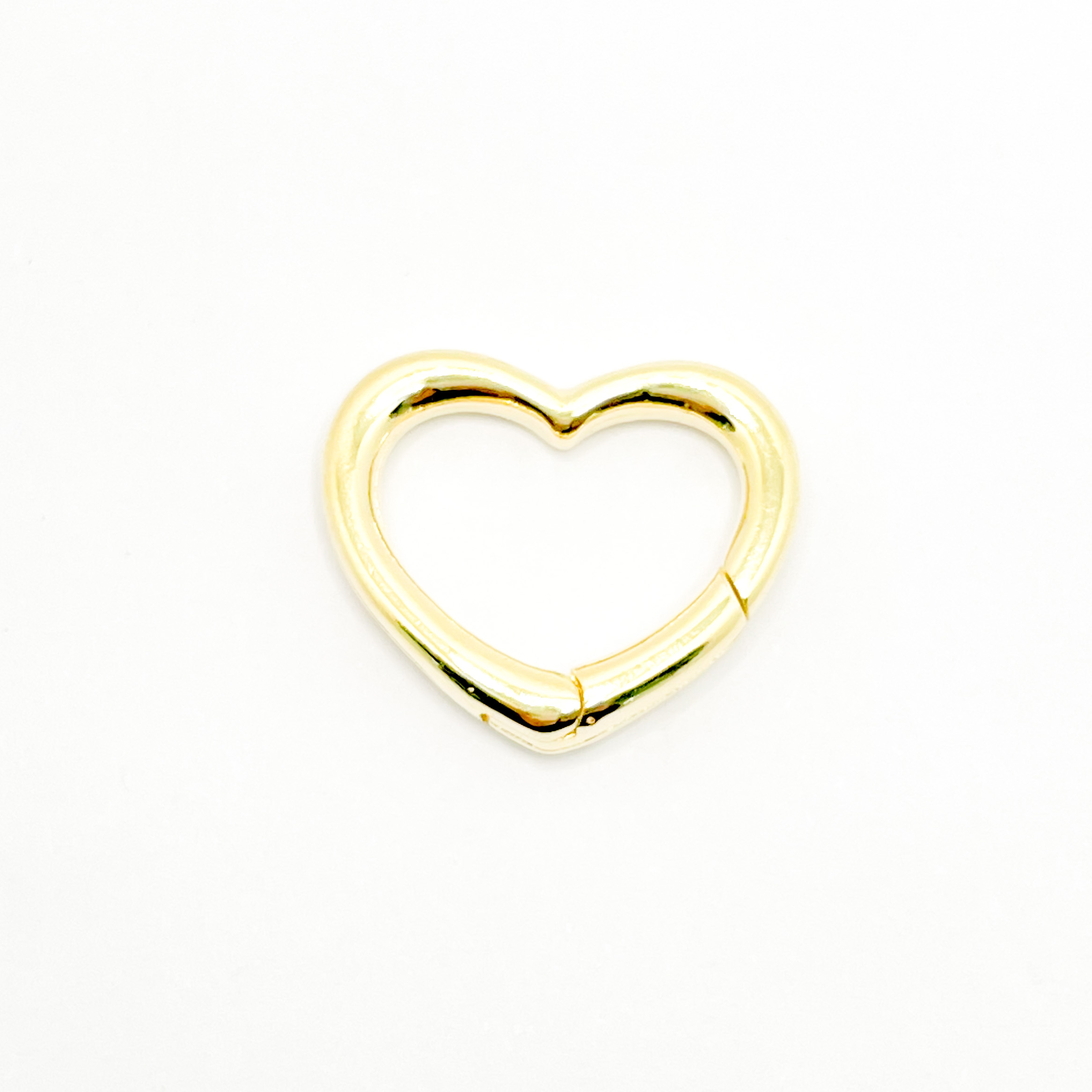 Broche Dorado Corazón (1uni)