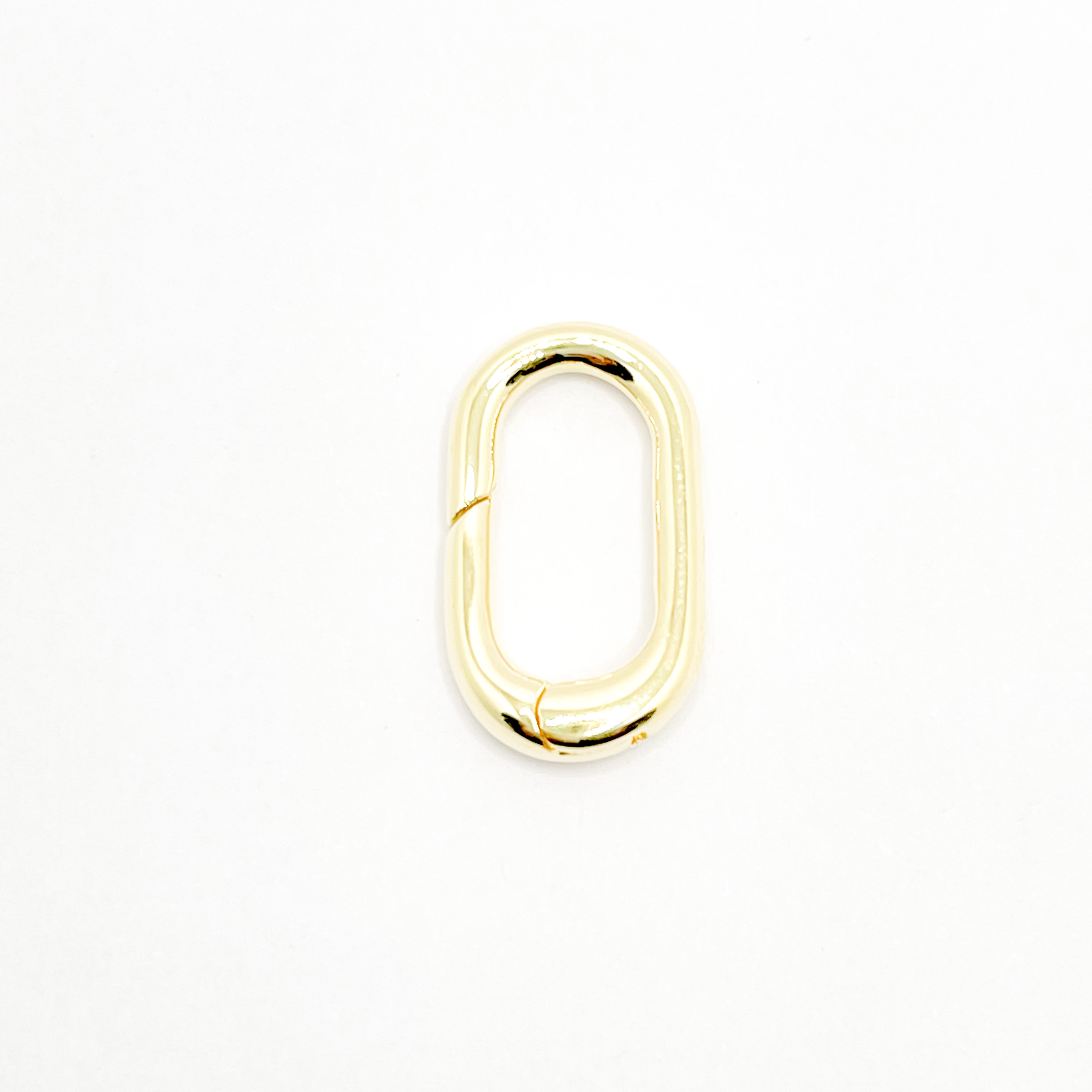 Broche Dorado Oval (1uni)