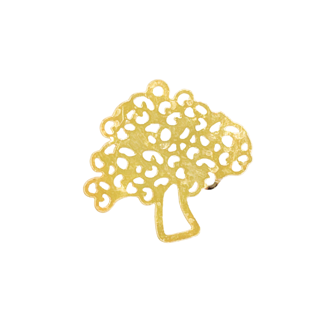 Chapa Dorada Árbol de la Vida 23mm