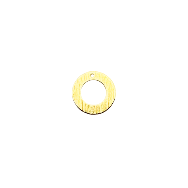 Chapa Dorada Circular 21mm