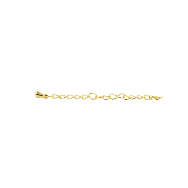 Extensión dorada 5cm (uni)